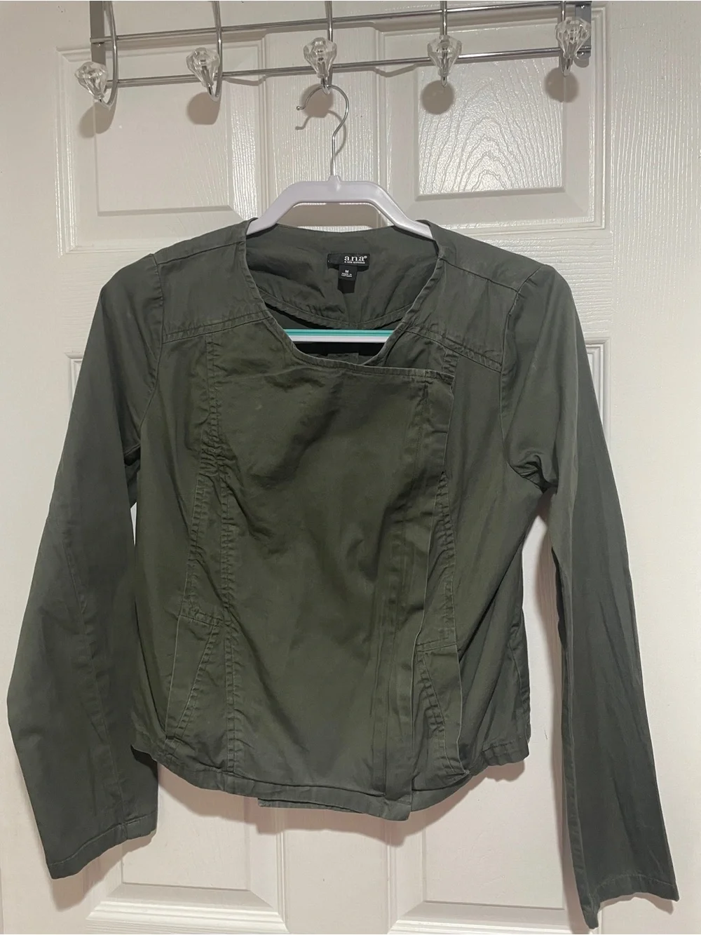 Moss Green Lightweight Utility Jacket - Ana
